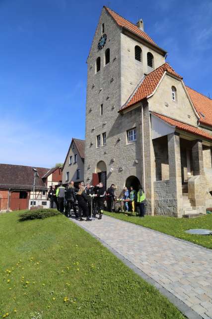 Motorradgottesdienst in der St. Franziskuskirche