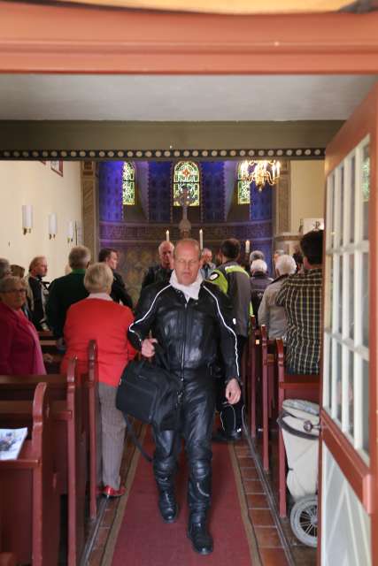 Motorradgottesdienst in der St. Franziskuskirche