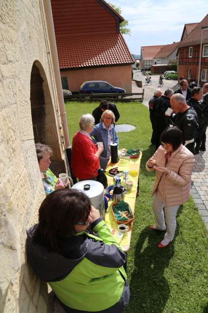 Motorradgottesdienst in der St. Franziskuskirche