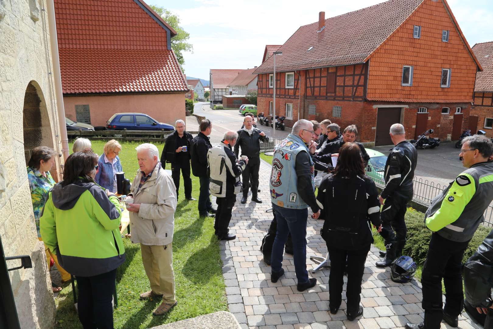 Motorradgottesdienst in der St. Franziskuskirche