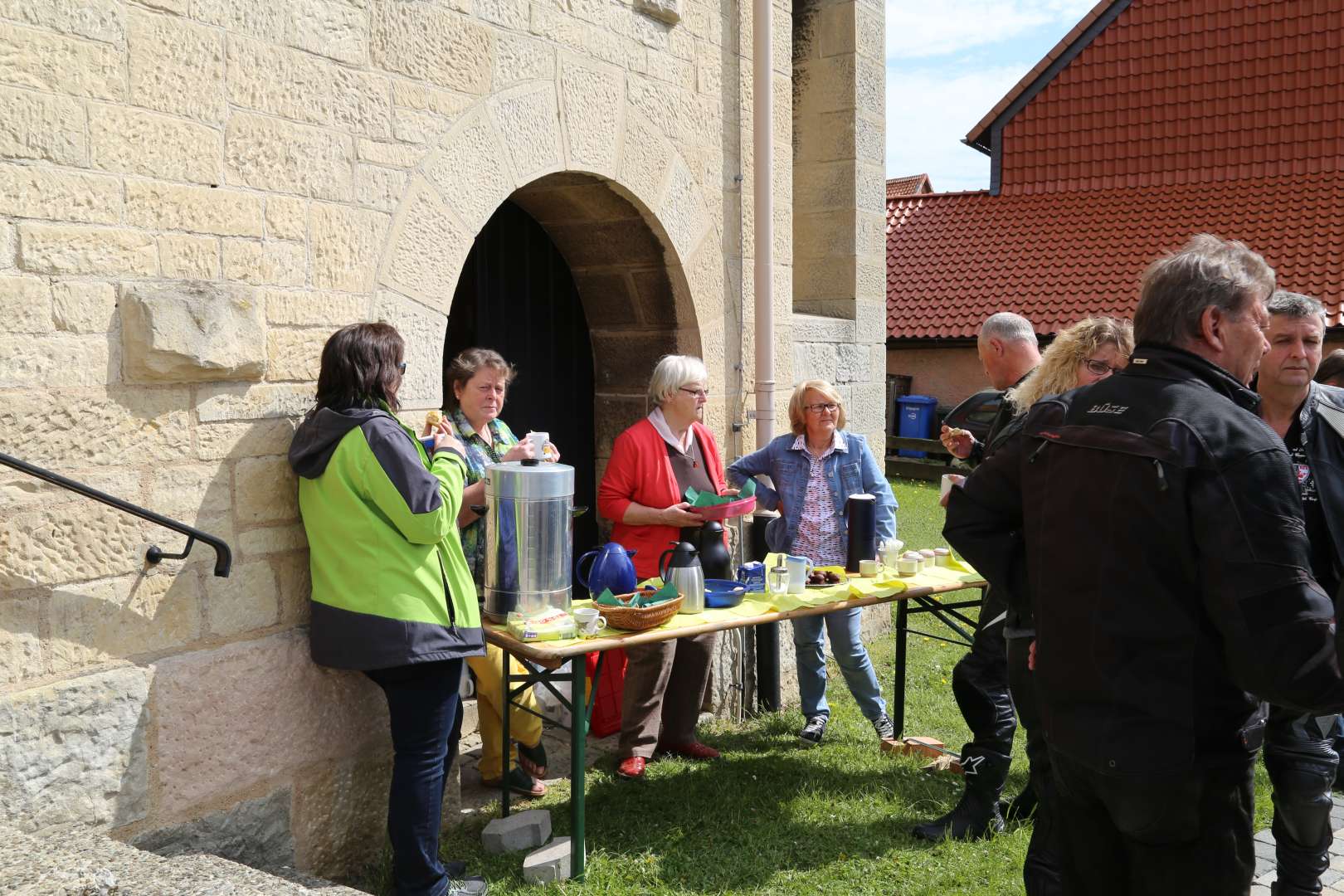 Motorradgottesdienst in der St. Franziskuskirche