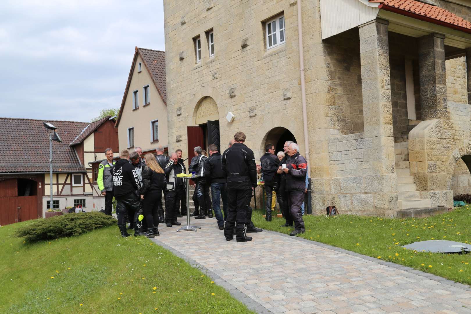 Motorradgottesdienst in der St. Franziskuskirche