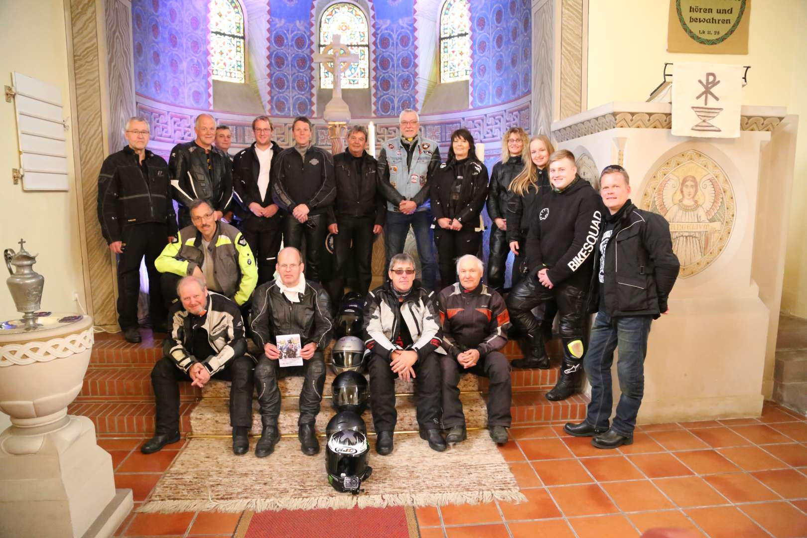 Motorradgottesdienst in der St. Franziskuskirche