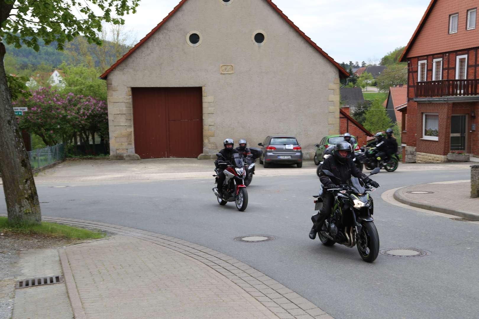 Motorradgottesdienst in der St. Franziskuskirche