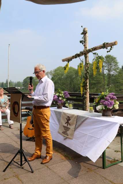 Gottesdienst zu Himmelfahrt am Humboldtsee