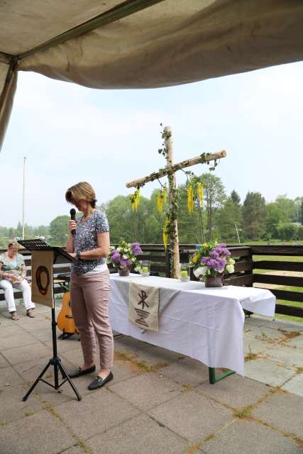 Gottesdienst zu Himmelfahrt am Humboldtsee