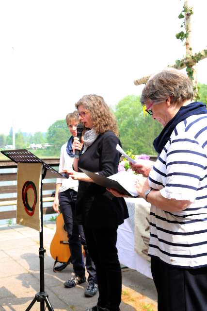 Gottesdienst zu Himmelfahrt am Humboldtsee