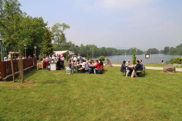 Gottesdienst zu Himmelfahrt am Humboldtsee