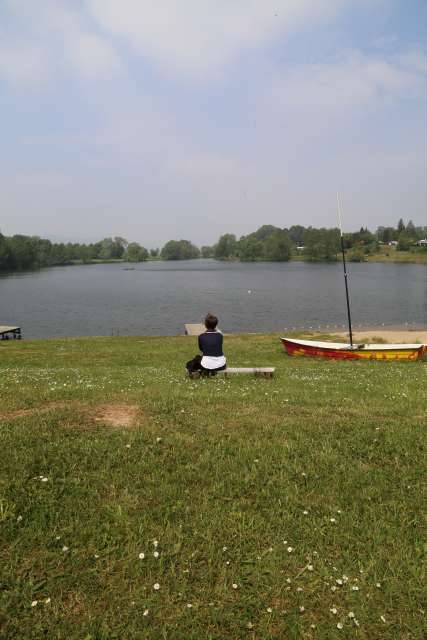 Gottesdienst zu Himmelfahrt am Humboldtsee