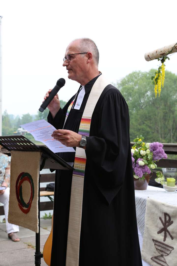 Gottesdienst zu Himmelfahrt am Humboldtsee