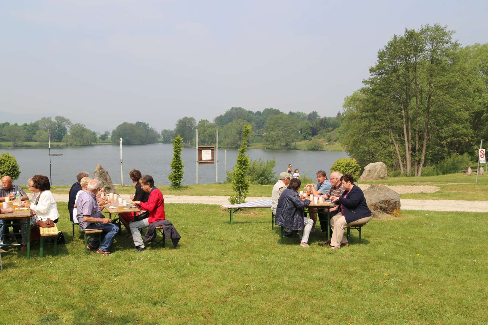 Gottesdienst zu Himmelfahrt am Humboldtsee