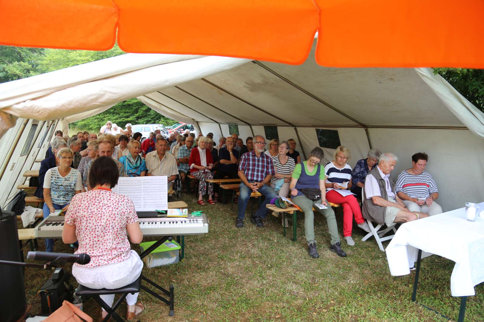 Freiluftgottesdienst am Milchbrink