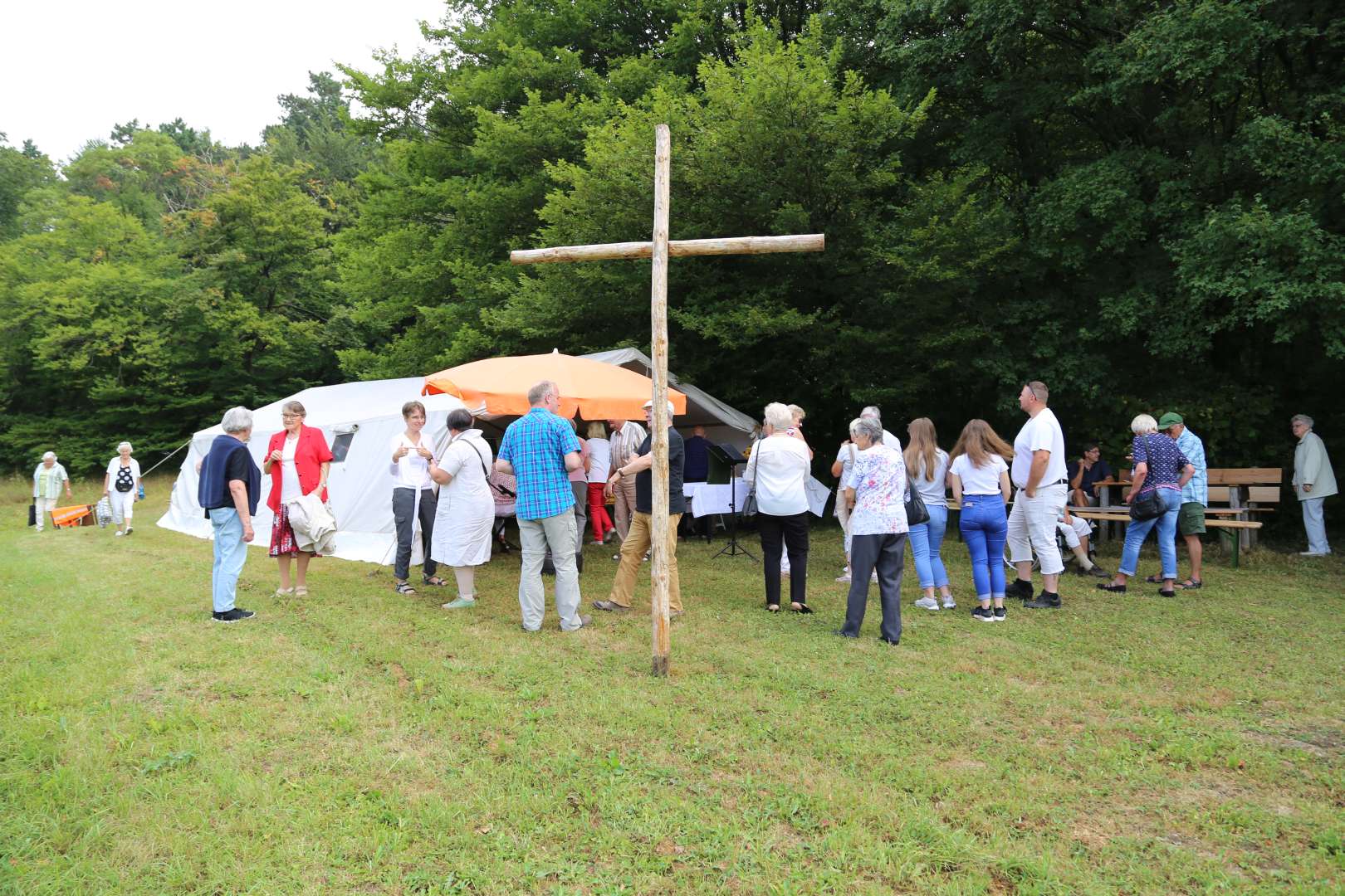 Freiluftgottesdienst am Milchbrink