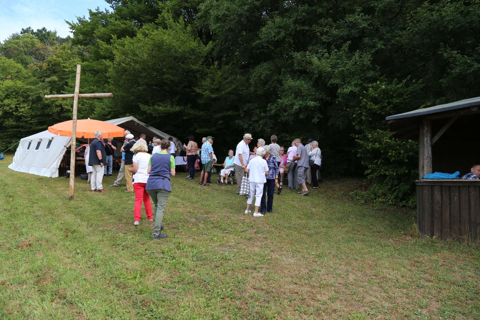 Freiluftgottesdienst am Milchbrink