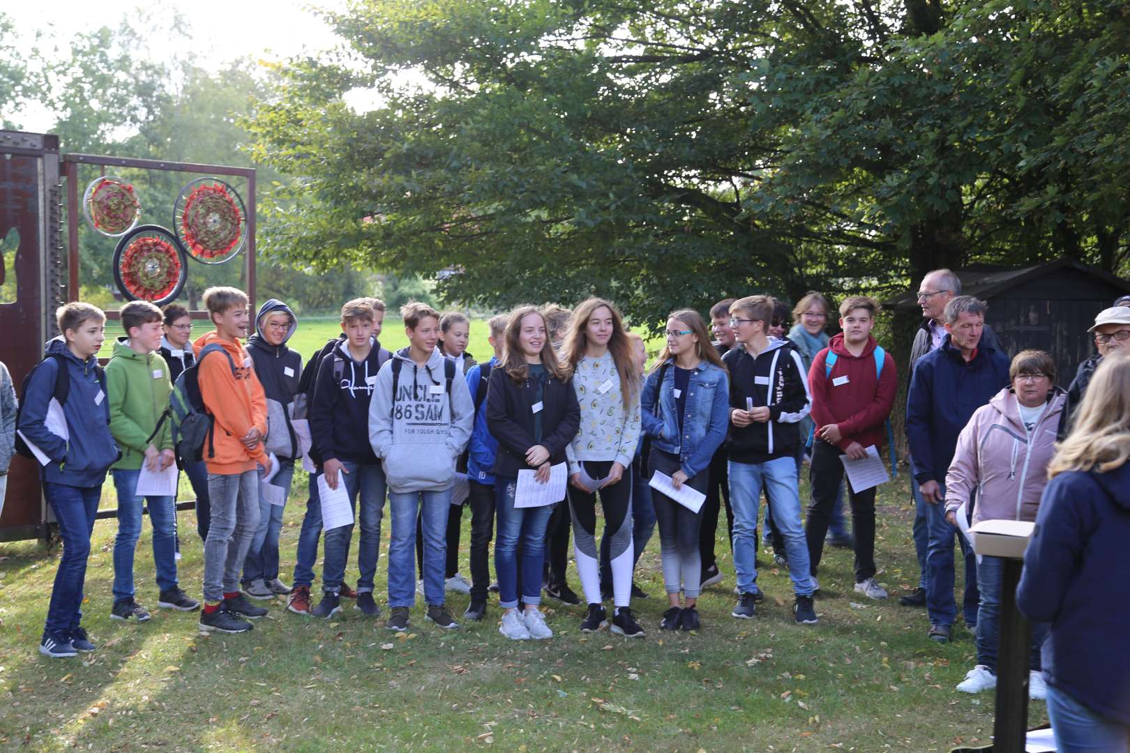 Konfirmanden besuchen Lobetal e.V. in Celle