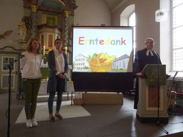 Schulgottesdienst zum Erntedank in der St. Katharinenkirche