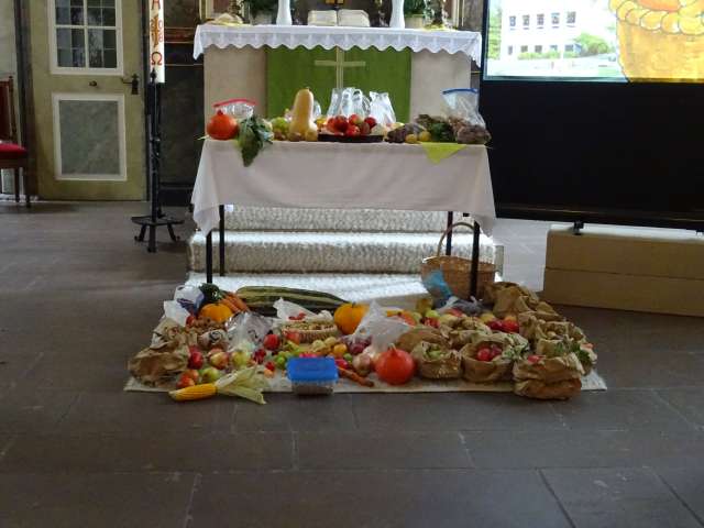 Schulgottesdienst zum Erntedank in der St. Katharinenkirche