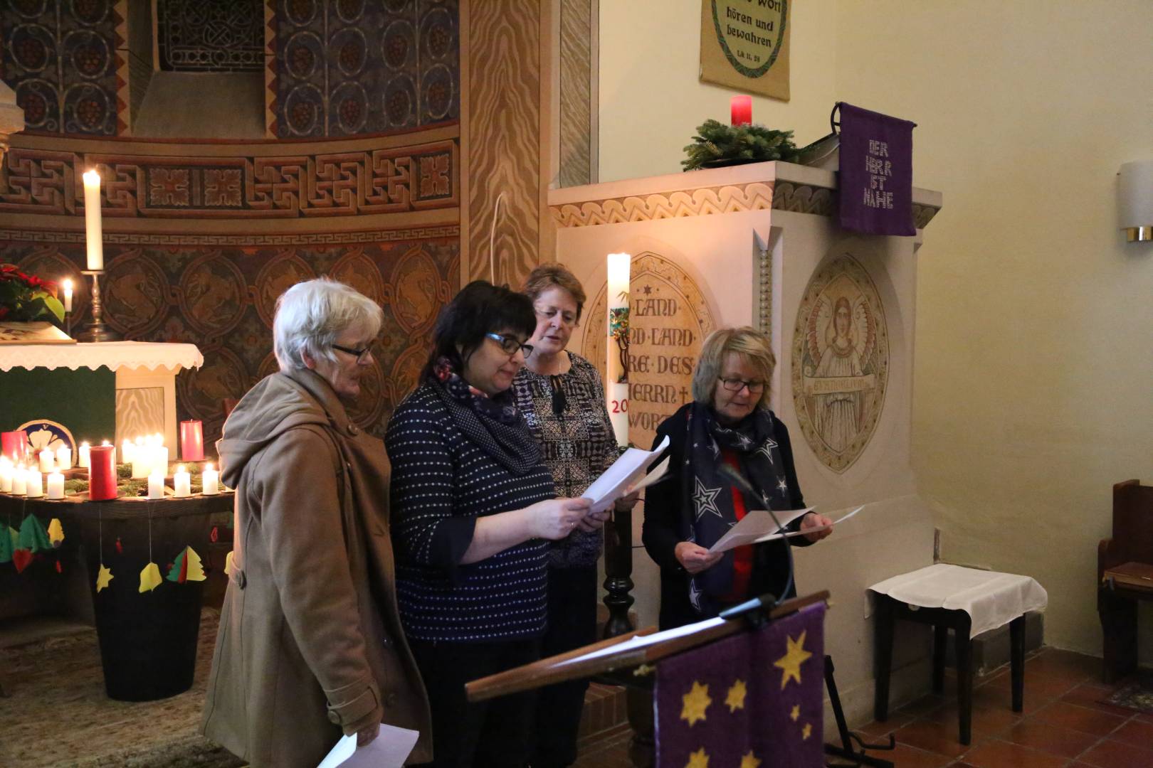 Lichtergottesdienst in Coppengrave und 1. Türchen