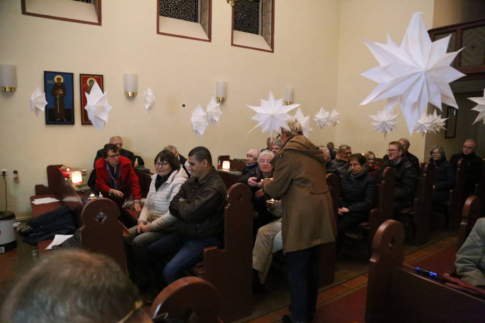 Lichtergottesdienst in Coppengrave und 1. Türchen