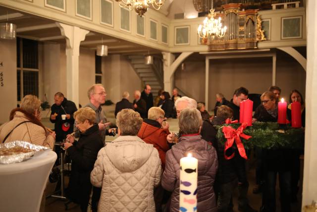 2. Türchen im Lichtergottesdienst in Duingen