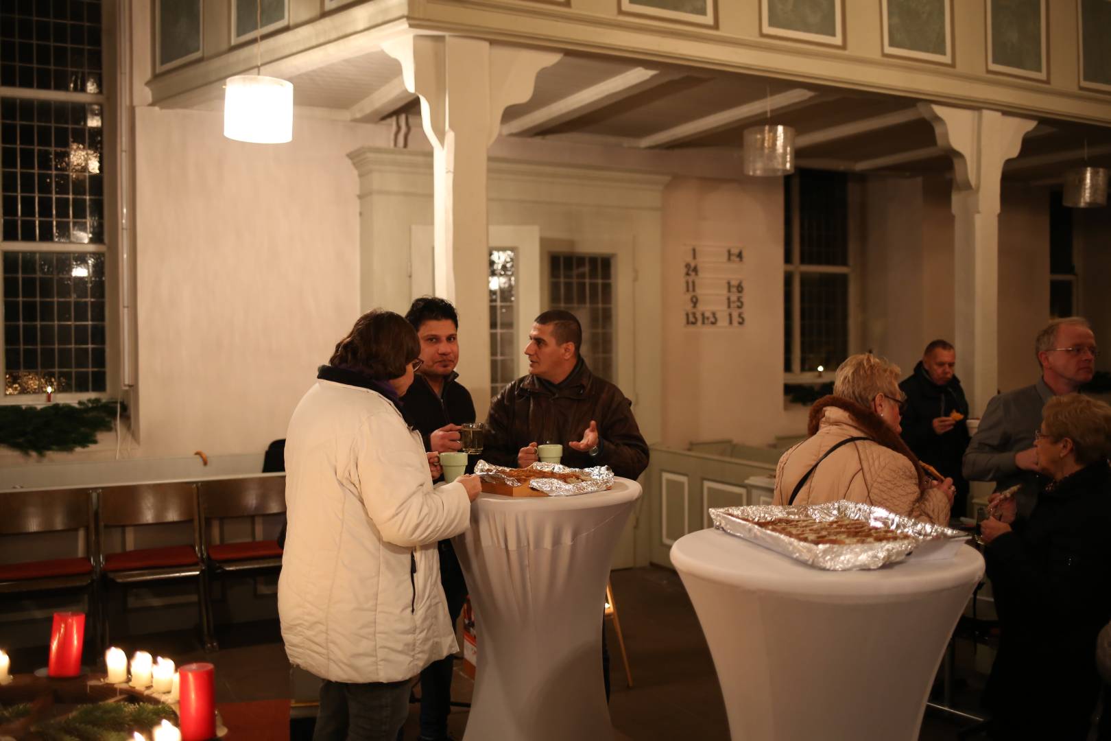 2. Türchen im Lichtergottesdienst in Duingen