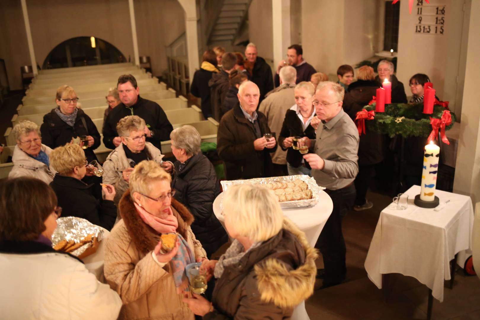 2. Türchen im Lichtergottesdienst in Duingen