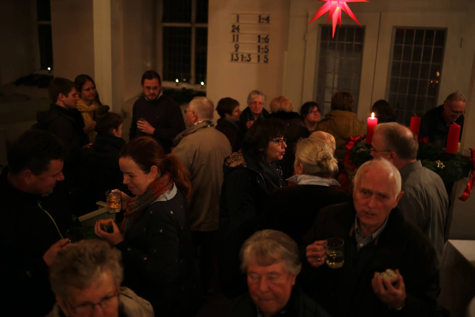 2. Türchen im Lichtergottesdienst in Duingen