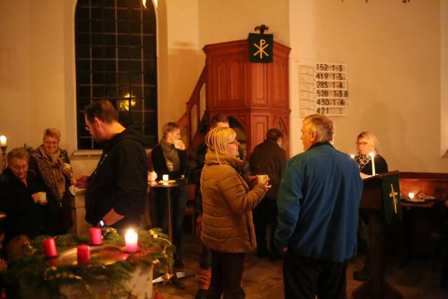 4. Türchen wurde in der St. Maternuskapelle in Weenzen geöffnet.