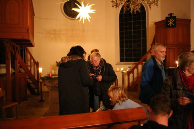 4. Türchen wurde in der St. Maternuskapelle in Weenzen geöffnet.