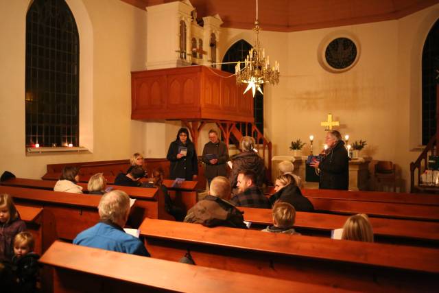 4. Türchen wurde in der St. Maternuskapelle in Weenzen geöffnet.