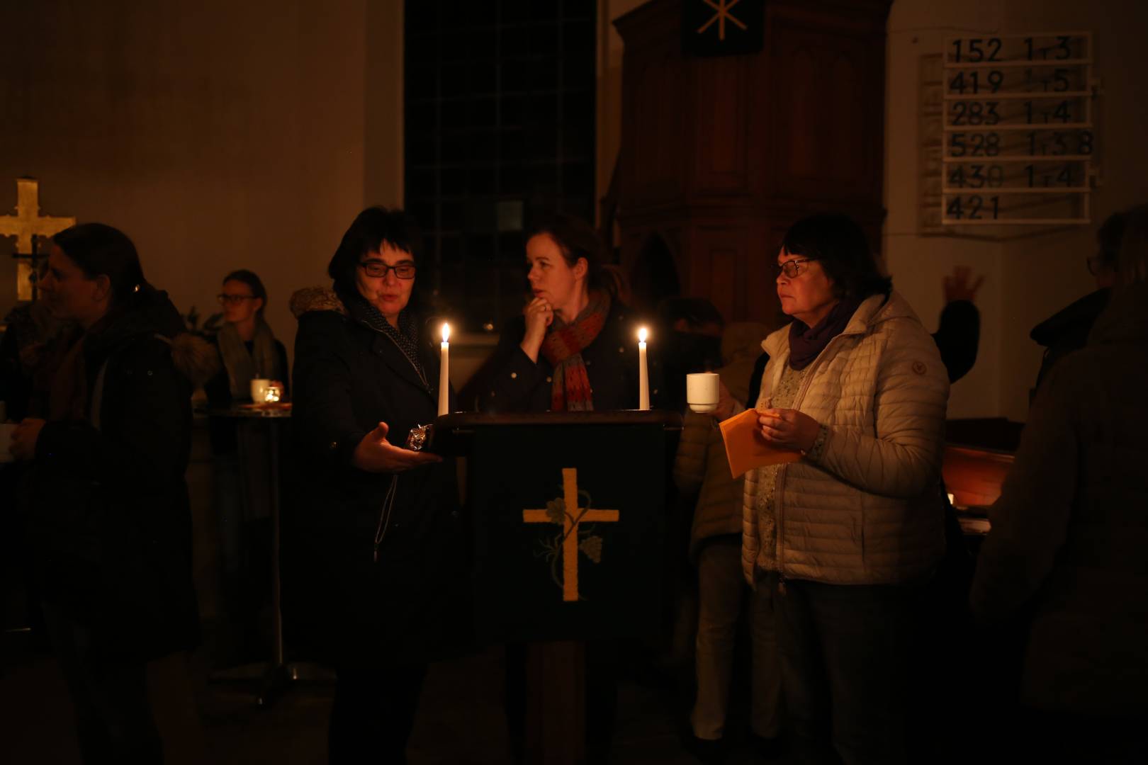 4. Türchen wurde in der St. Maternuskapelle in Weenzen geöffnet.