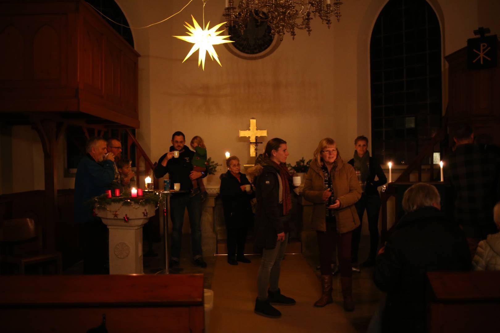 4. Türchen wurde in der St. Maternuskapelle in Weenzen geöffnet.