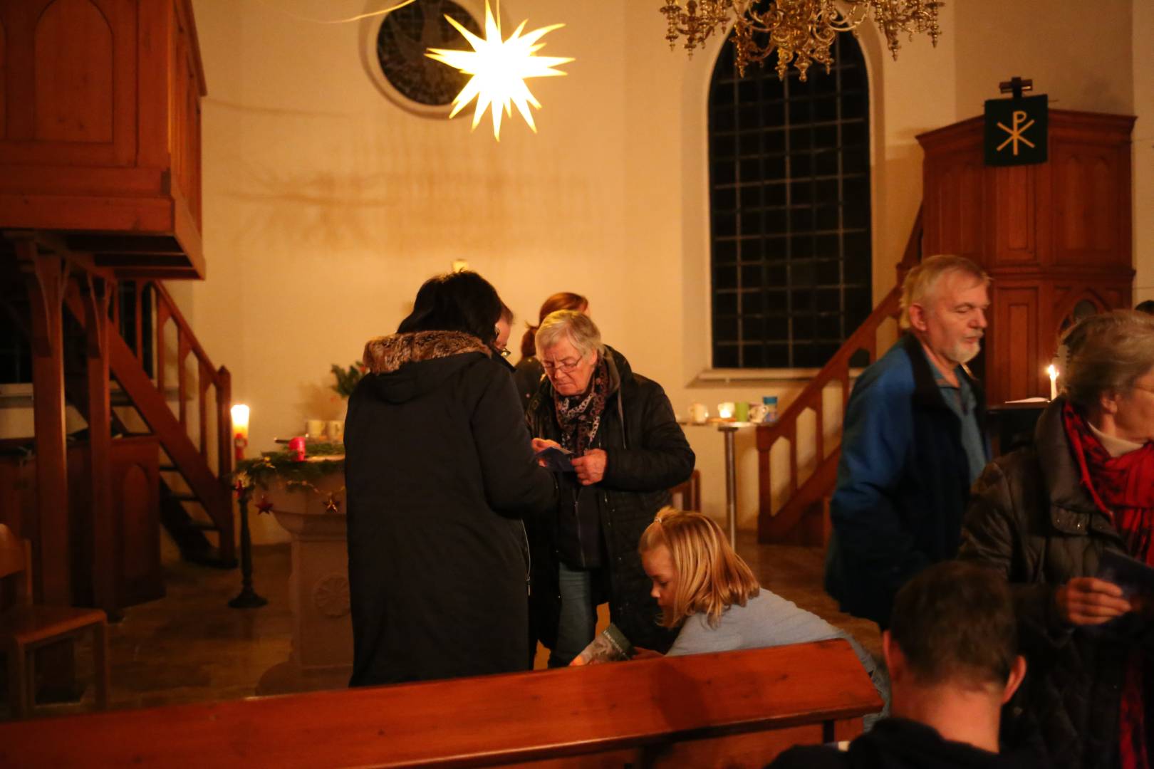 4. Türchen wurde in der St. Maternuskapelle in Weenzen geöffnet.