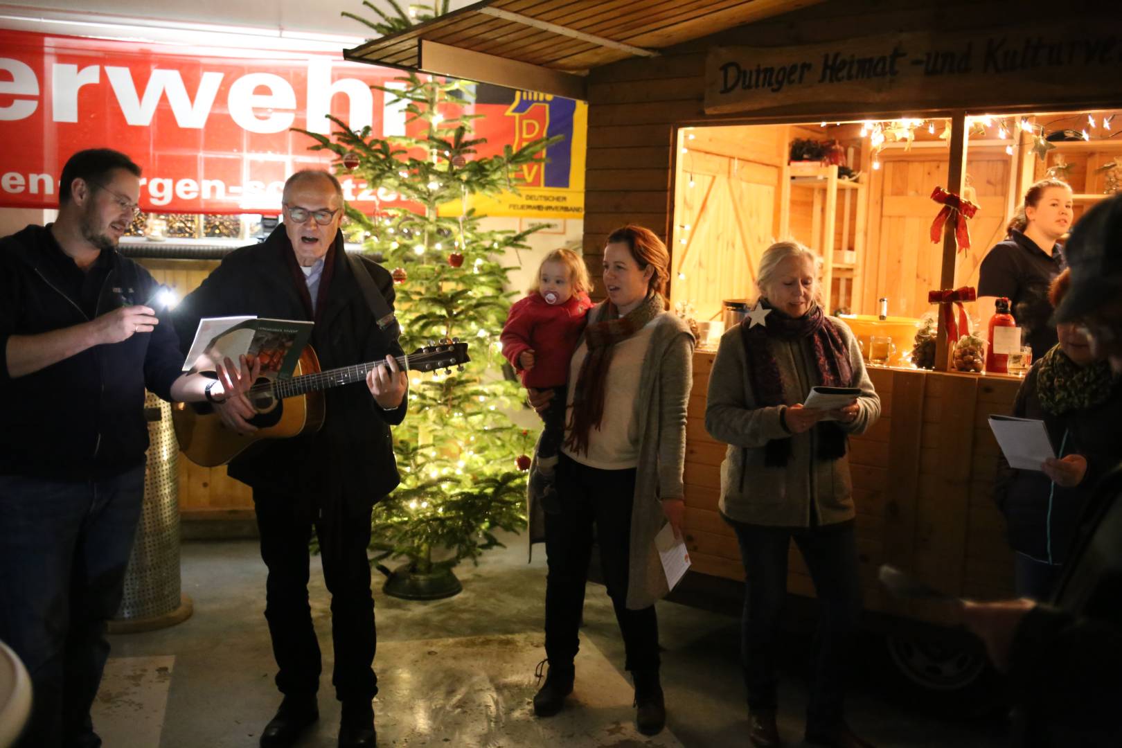 7. Türchen öffnete sich bei der Freiwilligen Feuerwehr in Duingen