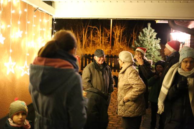 8. Türchen öffnete sich bei Familie Knappwost-Gieseke in Duingen