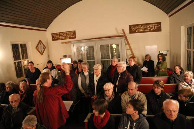 9. Türchen öffnete sich in der St. Johanniskapelle in Fölziehausen