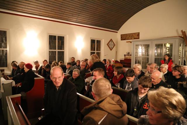 9. Türchen öffnete sich in der St. Johanniskapelle in Fölziehausen