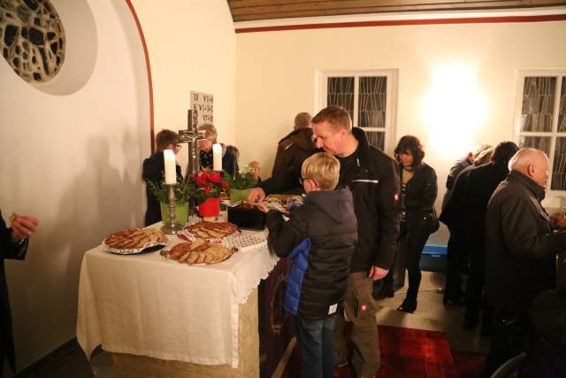 9. Türchen öffnete sich in der St. Johanniskapelle in Fölziehausen