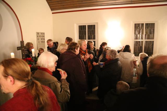 9. Türchen öffnete sich in der St. Johanniskapelle in Fölziehausen