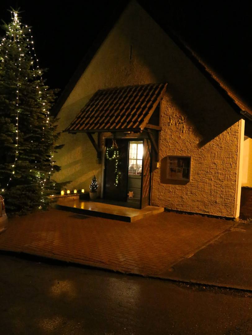 9. Türchen öffnete sich in der St. Johanniskapelle in Fölziehausen