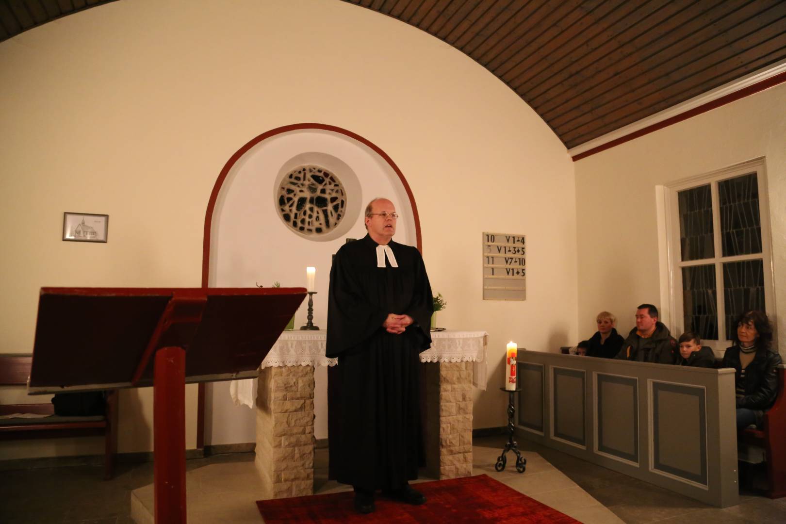 9. Türchen öffnete sich in der St. Johanniskapelle in Fölziehausen