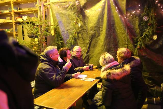 Scheunengottesdienst in Coppengrave - 16. Türchen geöffnet