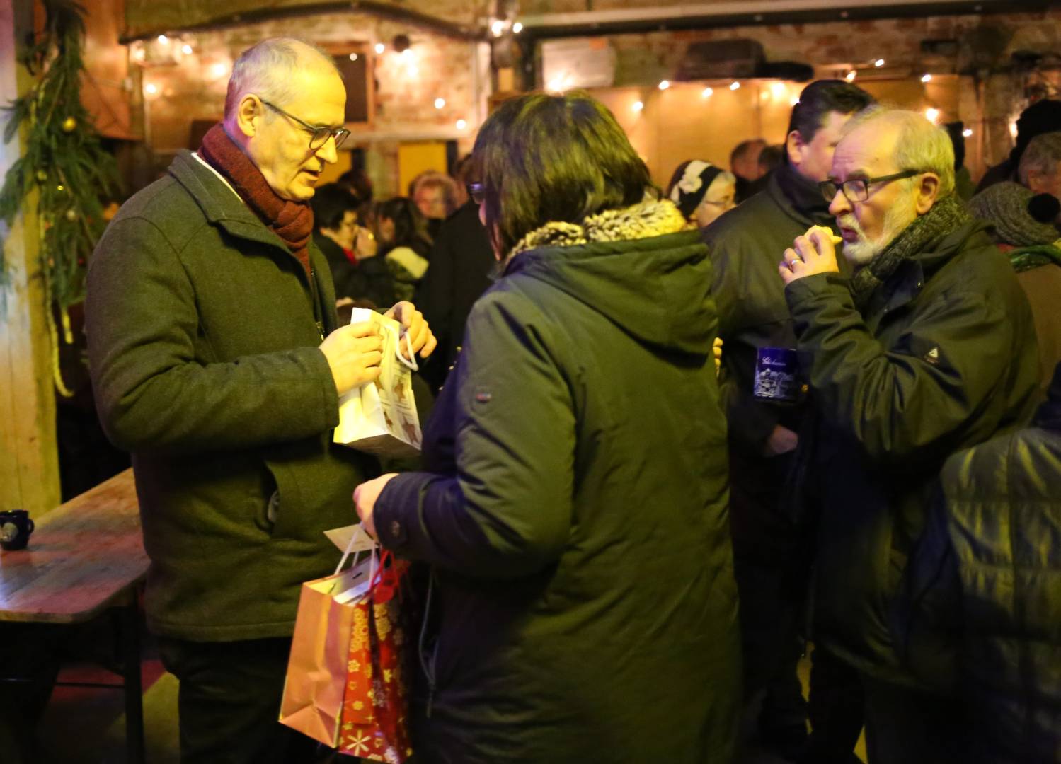 Scheunengottesdienst in Coppengrave - 16. Türchen geöffnet