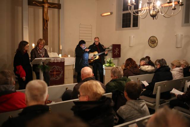 20. Türchen öffnete sich in der Allerheiligenkapelle in Capellenhagen