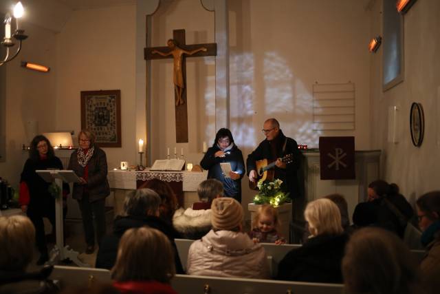 20. Türchen öffnete sich in der Allerheiligenkapelle in Capellenhagen