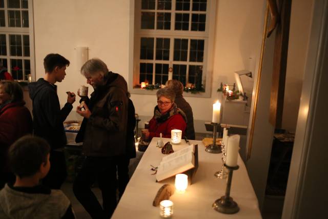 20. Türchen öffnete sich in der Allerheiligenkapelle in Capellenhagen