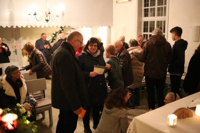 20. Türchen öffnete sich in der Allerheiligenkapelle in Capellenhagen