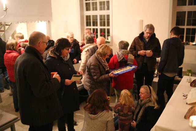 20. Türchen öffnete sich in der Allerheiligenkapelle in Capellenhagen