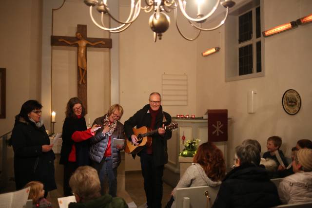 20. Türchen öffnete sich in der Allerheiligenkapelle in Capellenhagen