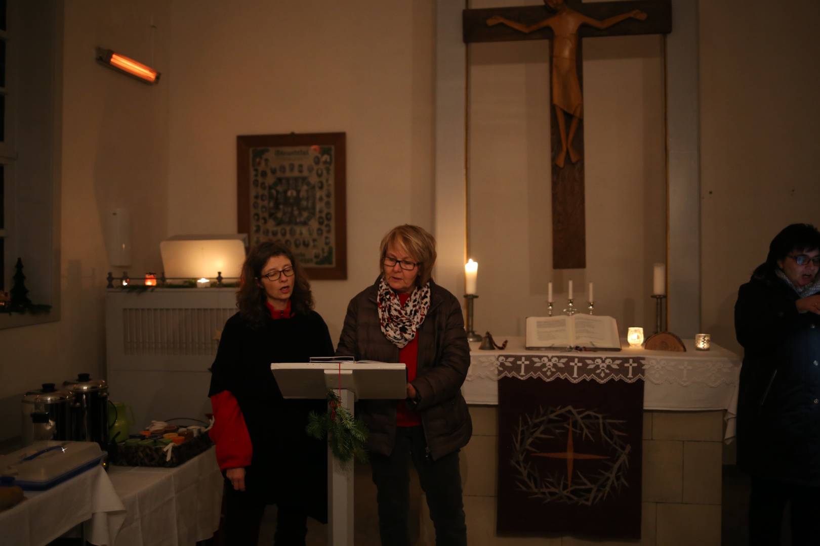 20. Türchen öffnete sich in der Allerheiligenkapelle in Capellenhagen